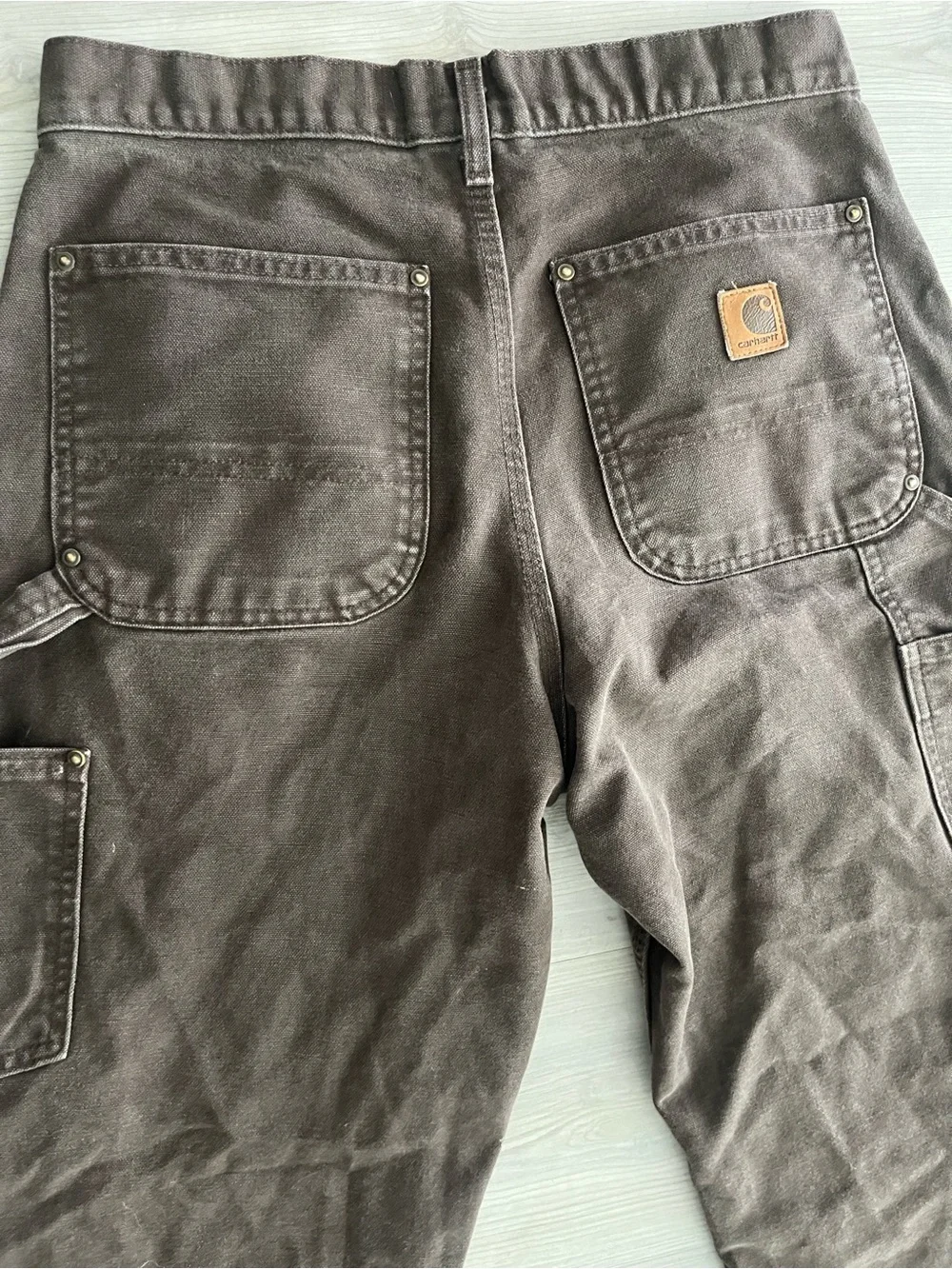 Carhartt 31-30 Brown Carpenter Pants